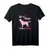 Labrador Retriever Herz T-Shirt für Hundemamas - Perfektes Geschenk für Geburtstag & Weihnachten für Hunde-Liebhaber & Tierfreunde
