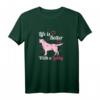 Labrador Retriever Herz T-Shirt für Hundemamas - Perfektes Geschenk für Geburtstag & Weihnachten für Hunde-Liebhaber & Tierfreunde