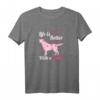 Labrador Retriever Herz T-Shirt für Hundemamas - Perfektes Geschenk für Geburtstag & Weihnachten für Hunde-Liebhaber & Tierfreunde