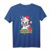 Süßes Einhorn Mundschutz & T-Shirt für Weihnachten 2021 - Lustiges Einhorn-Design für Familie & Freunde