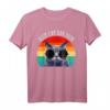 Bester Katzen-Vati überhaupt Stoß-Sitz T-Shirt - Lustiges Vintage Geschenk für Katzenliebhaber & Vatertag