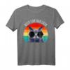 Bester Katzen-Vati überhaupt Stoß-Sitz T-Shirt - Lustiges Vintage Geschenk für Katzenliebhaber & Vatertag