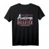So sieht eine großartige Tochter aus, wie eine coole Tochter T-Shirt – Lustiges Geschenk für Papa und Tochter zu Geburtstag, Weihnachten & mehr