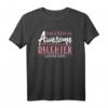 So sieht eine großartige Tochter aus, wie eine coole Tochter T-Shirt – Lustiges Geschenk für Papa und Tochter zu Geburtstag, Weihnachten & mehr