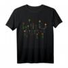 Süßes Retro Blumen Vintage Farben Muster T-Shirt – Buntes Blüten Design für Festivals, Frühling, Sommer & als Geschenk