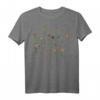 Süßes Retro Blumen Vintage Farben Muster T-Shirt – Buntes Blüten Design für Festivals, Frühling, Sommer & als Geschenk