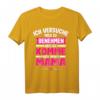Ich Versuche Mich Zu Benehmen Aber Ich Komme Nach Mama T-Shirt - Lustiges Geschenk für rebellische Teenie-Tochter