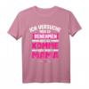 Ich Versuche Mich Zu Benehmen Aber Ich Komme Nach Mama T-Shirt - Lustiges Geschenk für rebellische Teenie-Tochter