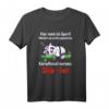 Lustiges Panda Schlafshirt für Männer, Frauen & Kinder – Bequemer Pyjama & Nachthemd als Geschenk für Langschläfer & Morgenmuffel
