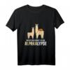 Alpakalypse Alpaka Alpakawanderung Geschenk T-Shirt - Lustiges Tiermotiv für Alpaka- und Lama-Fans, perfekt für Geburtstage & Weihnachten