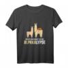 Alpakalypse Alpaka Alpakawanderung Geschenk T-Shirt - Lustiges Tiermotiv für Alpaka- und Lama-Fans, perfekt für Geburtstage & Weihnachten