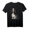 Cavalier King Charles Spaniel Hund POP ART T-Shirt – Lustiges Geschenk für Hundeliebhaber, Familie & Freunde