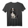 Cavalier King Charles Spaniel Hund POP ART T-Shirt – Lustiges Geschenk für Hundeliebhaber, Familie & Freunde