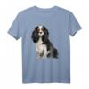 Cavalier King Charles Spaniel Hund POP ART T-Shirt – Lustiges Geschenk für Hundeliebhaber, Familie & Freunde