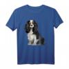 Cavalier King Charles Spaniel Hund POP ART T-Shirt – Lustiges Geschenk für Hundeliebhaber, Familie & Freunde