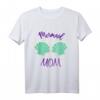 Meerjungfrau Mama T-Shirt - Perfektes Geschenk für Geburtstag, Muttertag & Weihnachten für Meerjungfrauen-Mütter