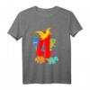 Kinder Dinosaurier Geburtstag T-Shirt für 4-Jährige – Perfektes Geschenk für Töchter und Söhne zum Geburtstag und Weihnachten