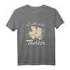 Weltbeste Tochter Blumen T-Shirt – Liebevolles Geschenk für Geburtstag, Kindertag & Weihnachten für deine Lieblingstochter
