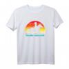 Mädchen Reiten Pferd Silhouette Retro T-Shirt – Perfektes Geschenk für Reiterinnen, Tierliebhaber & Western-Fans zu Geburtstagen & Weihnachten