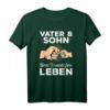Papatagsgeschenk Herrentagsgeschenk Partnershirt Vater Sohn - Lustiges Vatertags-Partnerlook zum Vatertag, Herrentag & Männertag für Papa & Sohn