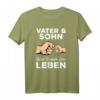 Papatagsgeschenk Herrentagsgeschenk Partnershirt Vater Sohn - Lustiges Vatertags-Partnerlook zum Vatertag, Herrentag & Männertag für Papa & Sohn