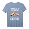 Papatagsgeschenk Herrentagsgeschenk Partnershirt Vater Sohn - Lustiges Vatertags-Partnerlook zum Vatertag, Herrentag & Männertag für Papa & Sohn