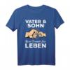 Papatagsgeschenk Herrentagsgeschenk Partnershirt Vater Sohn - Lustiges Vatertags-Partnerlook zum Vatertag, Herrentag & Männertag für Papa & Sohn