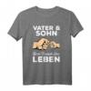 Papatagsgeschenk Herrentagsgeschenk Partnershirt Vater Sohn - Lustiges Vatertags-Partnerlook zum Vatertag, Herrentag & Männertag für Papa & Sohn