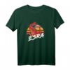 ESRA - Mädchen Name mit coolem TREX Dinosaurier T-Shirt im Retro Sunset Stil – Perfekte Geschenkidee zum Geburtstag, Namenstag & Weihnachten
