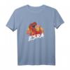 ESRA - Mädchen Name mit coolem TREX Dinosaurier T-Shirt im Retro Sunset Stil – Perfekte Geschenkidee zum Geburtstag, Namenstag & Weihnachten