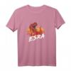 ESRA - Mädchen Name mit coolem TREX Dinosaurier T-Shirt im Retro Sunset Stil – Perfekte Geschenkidee zum Geburtstag, Namenstag & Weihnachten
