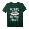 Nashorn Positiv Auf Müde Getestet T-Shirt – Lustiges Schlafmotiv für Damen, Herren & Kinder, Perfektes Geschenk für Schlafmützen, Morgenmuffel & Bettliebhaber