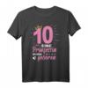 10. Geburtstag Prinzessin Jahrgang 2011 Mädchen T-Shirt – Perfektes Geschenk für junge Prinzessinnen zum Geburtstag