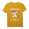 Einhorn Dabbing T-Shirt zur Einschulung in die 5. Klasse Gymnasium - Lustiges Geschenk für stolze Schulkindern im Sommer 2020