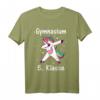 Einhorn Dabbing T-Shirt zur Einschulung in die 5. Klasse Gymnasium - Lustiges Geschenk für stolze Schulkindern im Sommer 2020