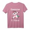 Einhorn Dabbing T-Shirt zur Einschulung in die 5. Klasse Gymnasium - Lustiges Geschenk für stolze Schulkindern im Sommer 2020