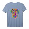 Pop Art Deutsche Dogge Hund T-Shirt – Perfekt für Hundeliebhaber, Familien & Geschenkideen für Doggenfans