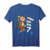 Kinder Geburtstagsshirt 7. Jahre Mädchen & Junge Affen Shirt - Perfektes Geburtstagsgeschenk für Mädchen und Jungen