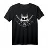 Lustiges Halloween Fledermaus Skelett Totenkopf Spuk T-Shirt – Perfekt als Geschenk für Gruselpartys, Kinder & Familie