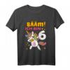 Kinder BÄÄM Ich bin 6 - Dabbing Einhorn Geburtstag T-Shirt für Mädchen und Jungen, Perfekt für den Kindergeburtstag