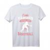 Echte Mädchen spielen Basketball T-Shirt mit Spruch - Perfektes Geschenk für junge Basketballspielerinnen, Fans und Vereinsmitglieder