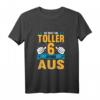 Kinder T-Shirt für den 6. Geburtstag - Lustiges Motiv für Tochter, Sohn, Enkelin & Enkel zum Geburtstag