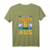 Kinder T-Shirt für den 6. Geburtstag - Lustiges Motiv für Tochter, Sohn, Enkelin & Enkel zum Geburtstag