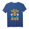 Kinder T-Shirt für den 6. Geburtstag - Lustiges Motiv für Tochter, Sohn, Enkelin & Enkel zum Geburtstag