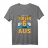 Kinder T-Shirt für den 6. Geburtstag - Lustiges Motiv für Tochter, Sohn, Enkelin & Enkel zum Geburtstag