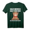 Halb Mensch Halb Bärchen Ich bin ein Märchen Teddybär T-Shirt – Süßes Geschenk für Kinder zu Weihnachten, Valentinstag & Hochzeitstag