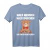 Halb Mensch Halb Bärchen Ich bin ein Märchen Teddybär T-Shirt – Süßes Geschenk für Kinder zu Weihnachten, Valentinstag & Hochzeitstag