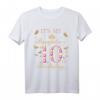 Es ist der 10. Geburtstag meiner Tochter T-Shirt – Klassisches Geburtstagsshirt für Kindergeburtstag, perfekt für die Feier