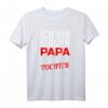 Lustiges Papa T-Shirt 'Stolzer Papa einer Tochter' – Humorvolles Geschenk für Väter mit Stil & Spaß