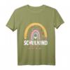 Kinder Schulkind 2022 Schulanfang Regenbogen Einschulung Mädchen T-Shirt – Perfektes Geschenk für den ersten Schultag & Schulstartoutfit